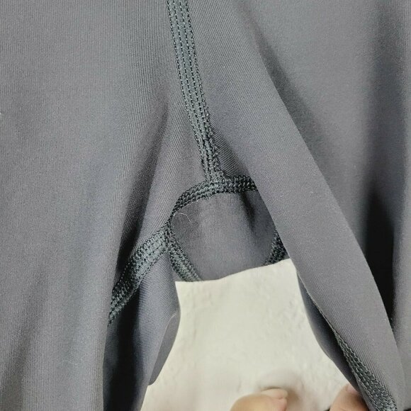 Lululemon Race With Grace Cropped Running Pants Sz 6 Soot/Bali Breeze Athletic - Picture 6 of 12